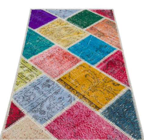 Apex Patchwork Unique Multi Naturel 31421 080 cm X 150 cm - 3