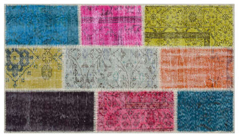 Apex Patchwork Unique Multi Naturel 31432 080 cm X 150 cm - 1