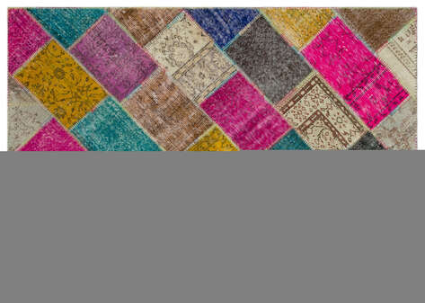 Apex Patchwork Unique Multi Naturel 33237 160 cm X 230 cm - 1