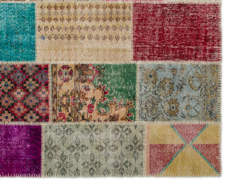 Apex Patchwork Unique Naturel 20377 247 cm X 306 cm - 5