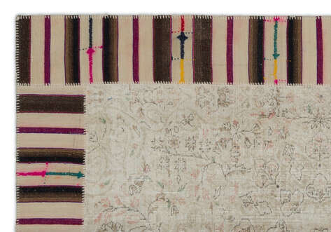 Apex Patchwork Unique Naturel 21736 187 cm X 278 cm - 4