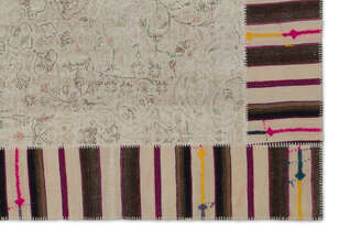 Apex Patchwork Unique Naturel 21736 187 cm X 278 cm (5)