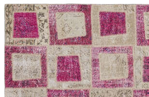 Apex Patchwork Unique Pembe 2022 160 cm X 230 cm (2)