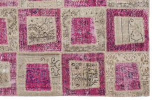 Apex Patchwork Unique Pembe 2022 160 cm X 230 cm (5)