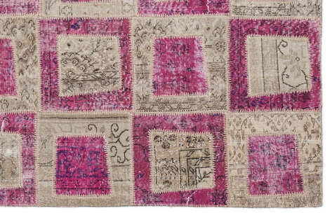Apex Patchwork Unique Pembe 2022 160 cm X 230 cm - 5
