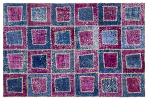Apex Patchwork Unique Pembe 2037 160 cm X 230 cm - 1
