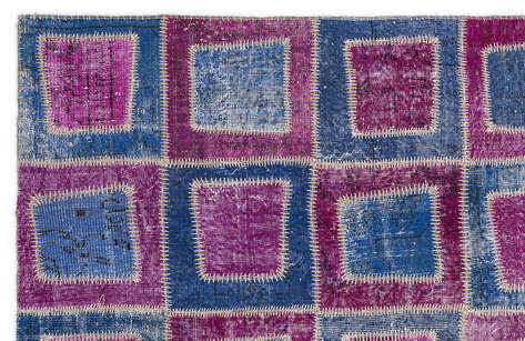 Apex Patchwork Unique Pembe 2037 160 cm X 230 cm - 2