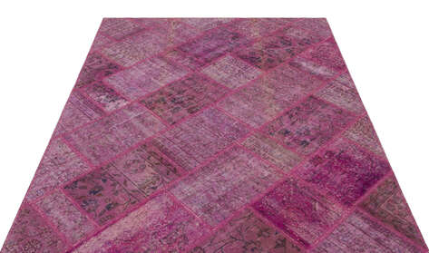 Apex Patchwork Unique Pembe 21542 160 cm X 230 cm - 3