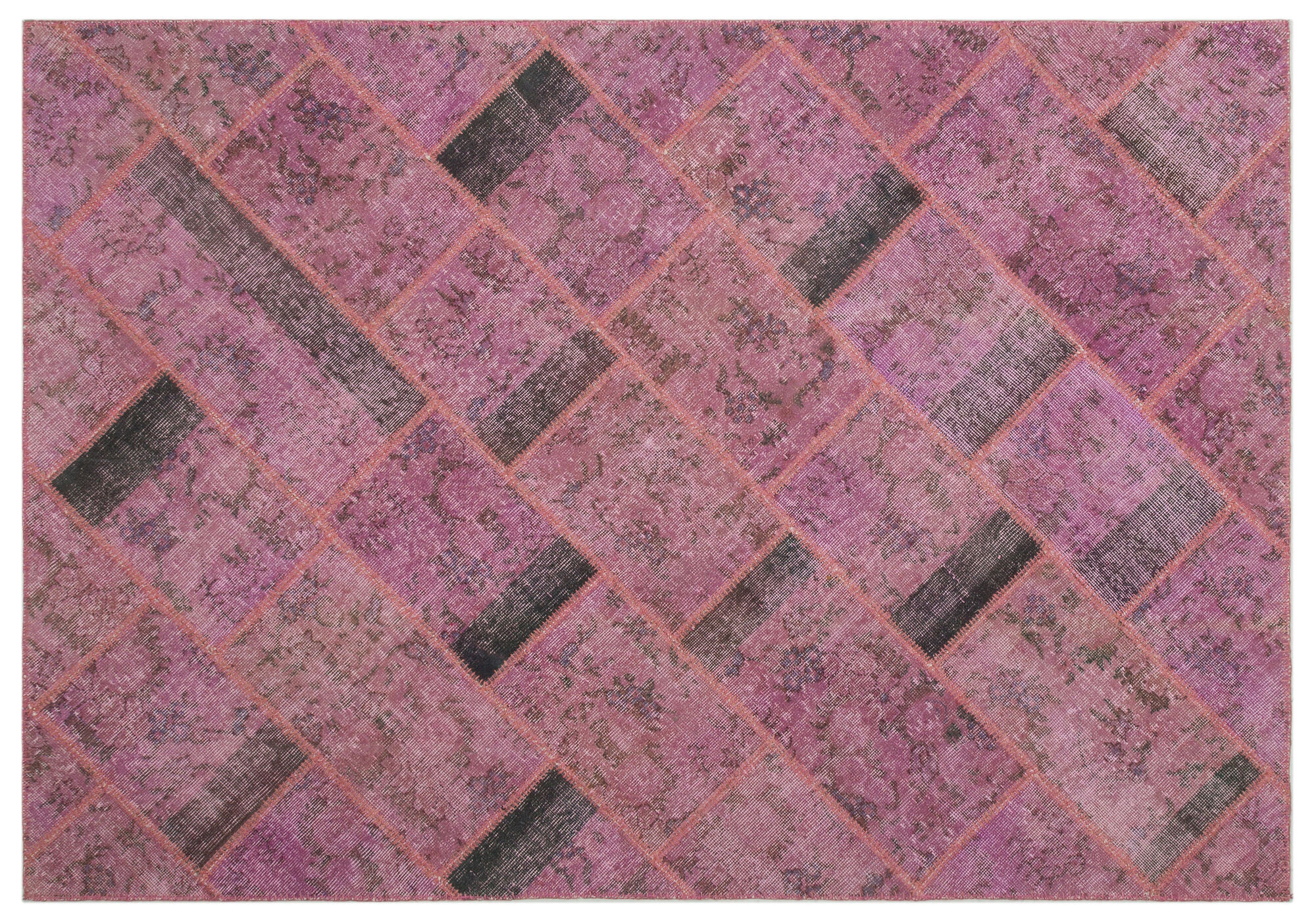 Apex Patchwork Unique Pembe 21576 160 cm X 233 cm