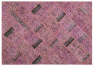 Apex Patchwork Unique Pembe 21576 160 cm X 233 cm (1)