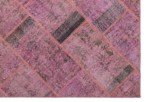 Apex Patchwork Unique Pembe 21576 160 cm X 233 cm - 5