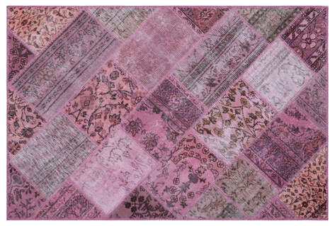 Apex Patchwork Unique Pembe 26651 120 cm X 180 cm - 1