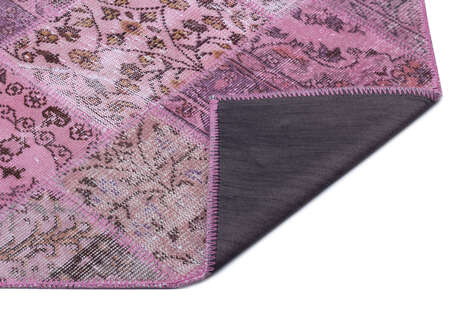 Apex Patchwork Unique Pembe 26651 120 cm X 180 cm - 2