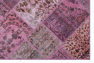 Apex Patchwork Unique Pembe 26651 120 cm X 180 cm (4)