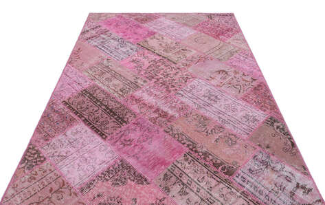 Apex Patchwork Unique Pembe 31299 160 cm X 230 cm - 3