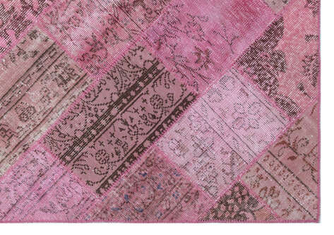 Apex Patchwork Unique Pembe 31299 160 cm X 230 cm - 4