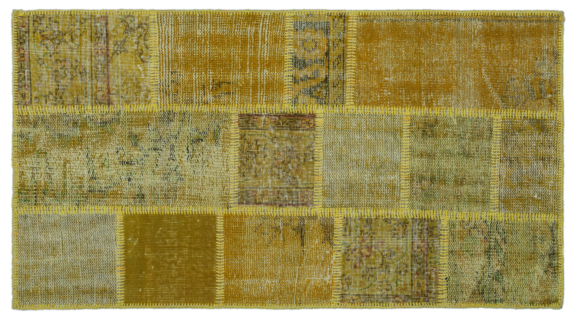 Apex Patchwork Unique Sarı 25884 080 cm X 150 cm