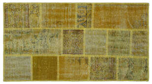 Apex Patchwork Unique Sarı 25884 080 cm X 150 cm (1)