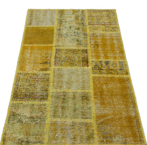 Apex Patchwork Unique Sarı 25884 080 cm X 150 cm - 3