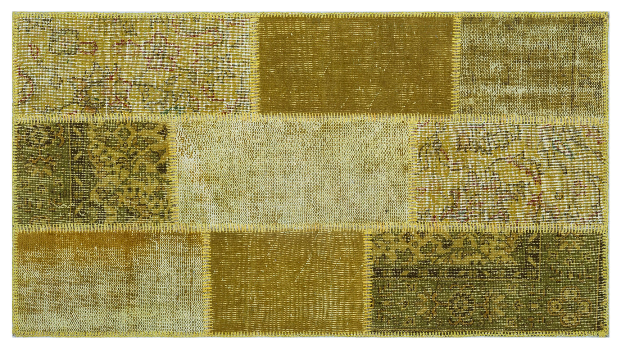 Apex Patchwork Unique Sarı 26187 080 cm X 150 cm