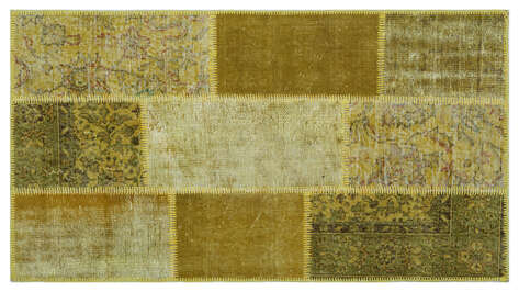 Apex Patchwork Unique Sarı 26187 080 cm X 150 cm - 1
