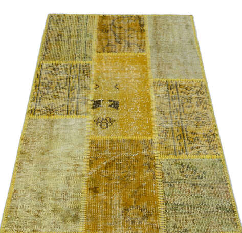 Apex Patchwork Unique Sarı 26188 080 cm X 150 cm - 3