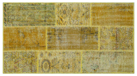 Apex Patchwork Unique Sarı 26199 080 cm X 150 cm - 1