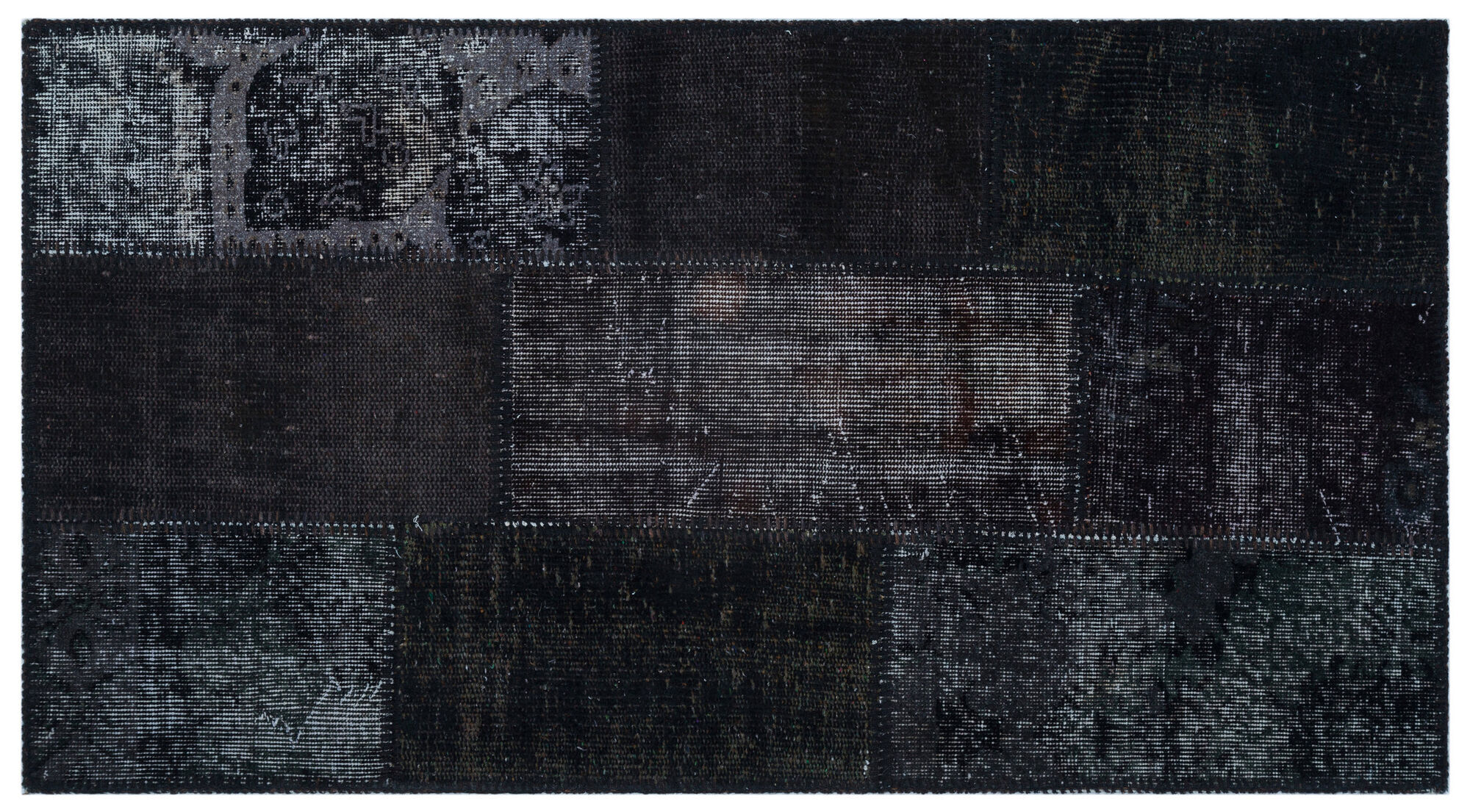 Apex Patchwork Unique Siyah 24753 080 cm X 150 cm