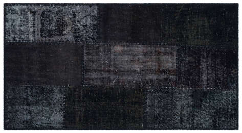 Apex Patchwork Unique Siyah 24753 080 cm X 150 cm - 1