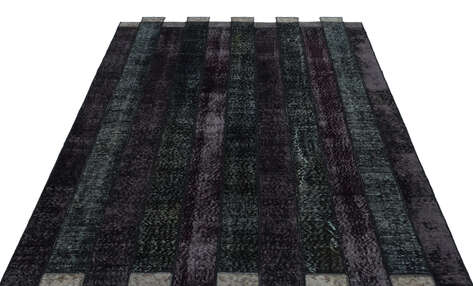 Apex Patchwork Unique Siyah 24817 160 cm X 230 cm - 3