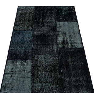 Apex Patchwork Unique Siyah 25885 080 cm X 150 cm (3)
