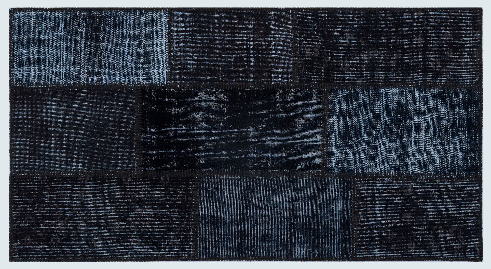 Apex Patchwork Unique Siyah 25925 080 cm X 150 cm