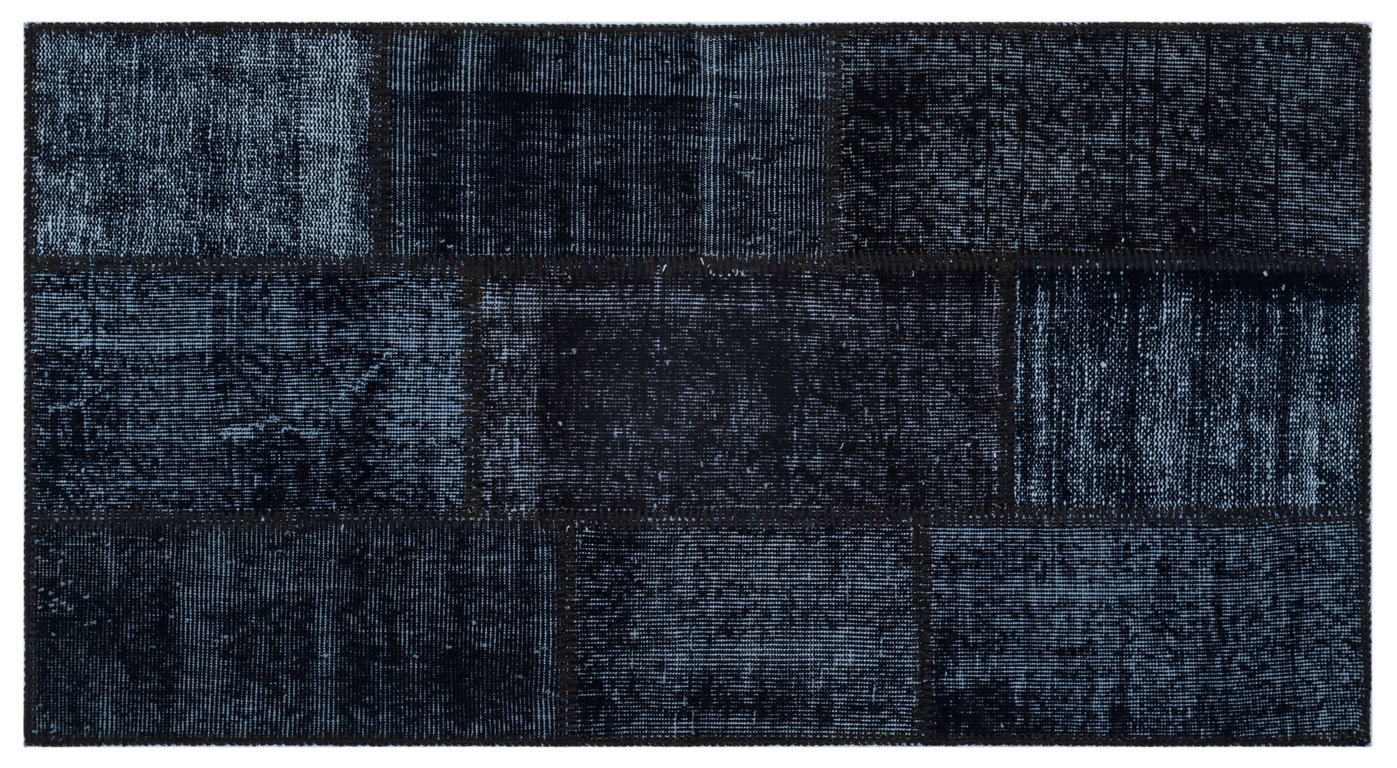 Apex Patchwork Unique Siyah 25928 080 cm X 150 cm