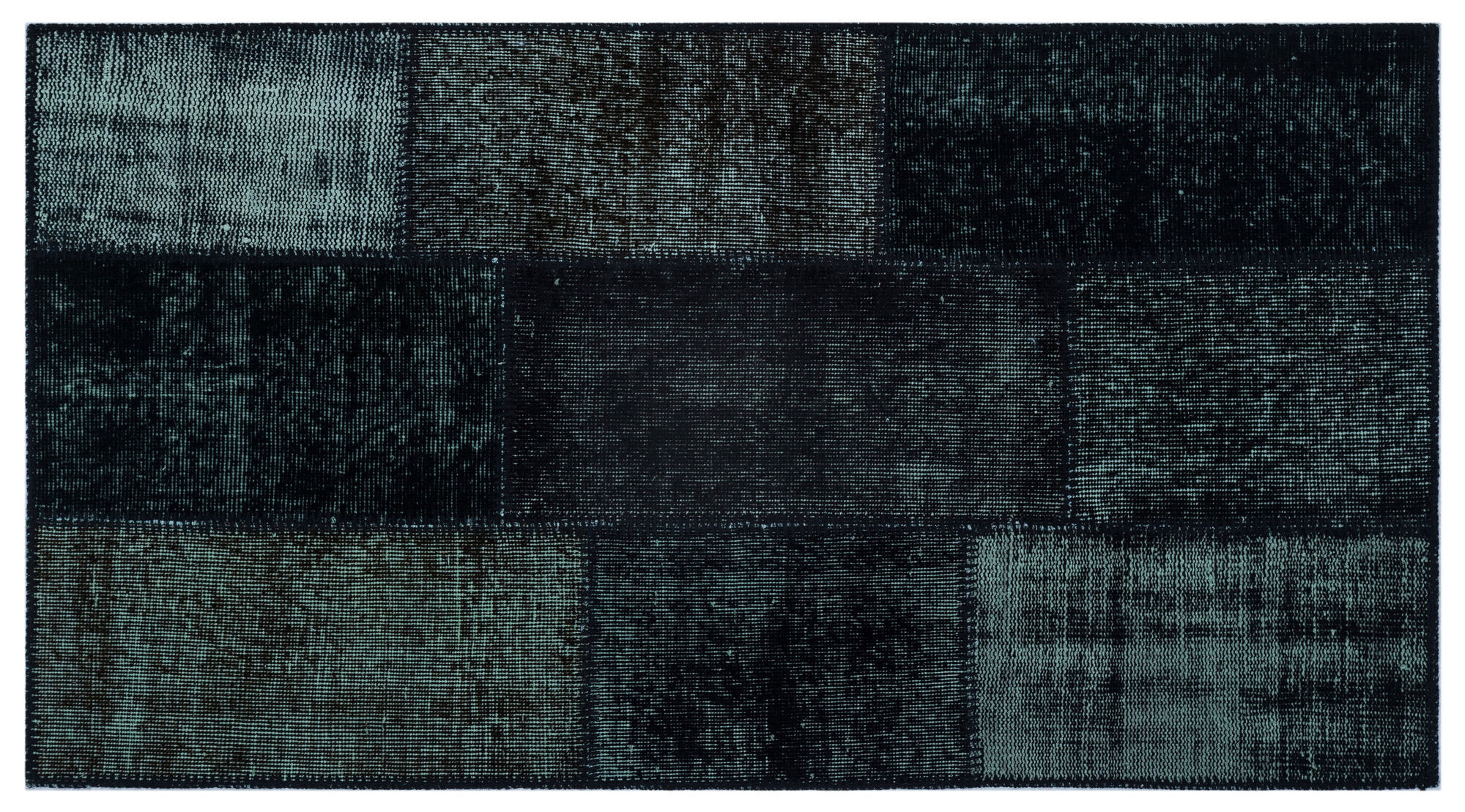 Apex Patchwork Unique Siyah 25955 080 cm X 150 cm