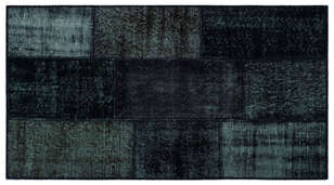 Apex Patchwork Unique Siyah 25955 080 cm X 150 cm (1)