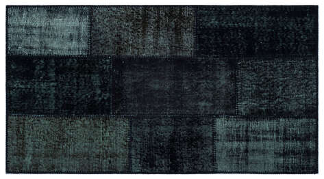 Apex Patchwork Unique Siyah 25955 080 cm X 150 cm - 1