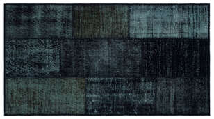 Apex Patchwork Unique Siyah 26027 080 cm X 150 cm (1)