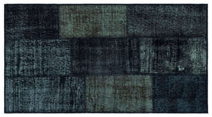 Apex Patchwork Unique Siyah 26104 080 cm X 150 cm (1)