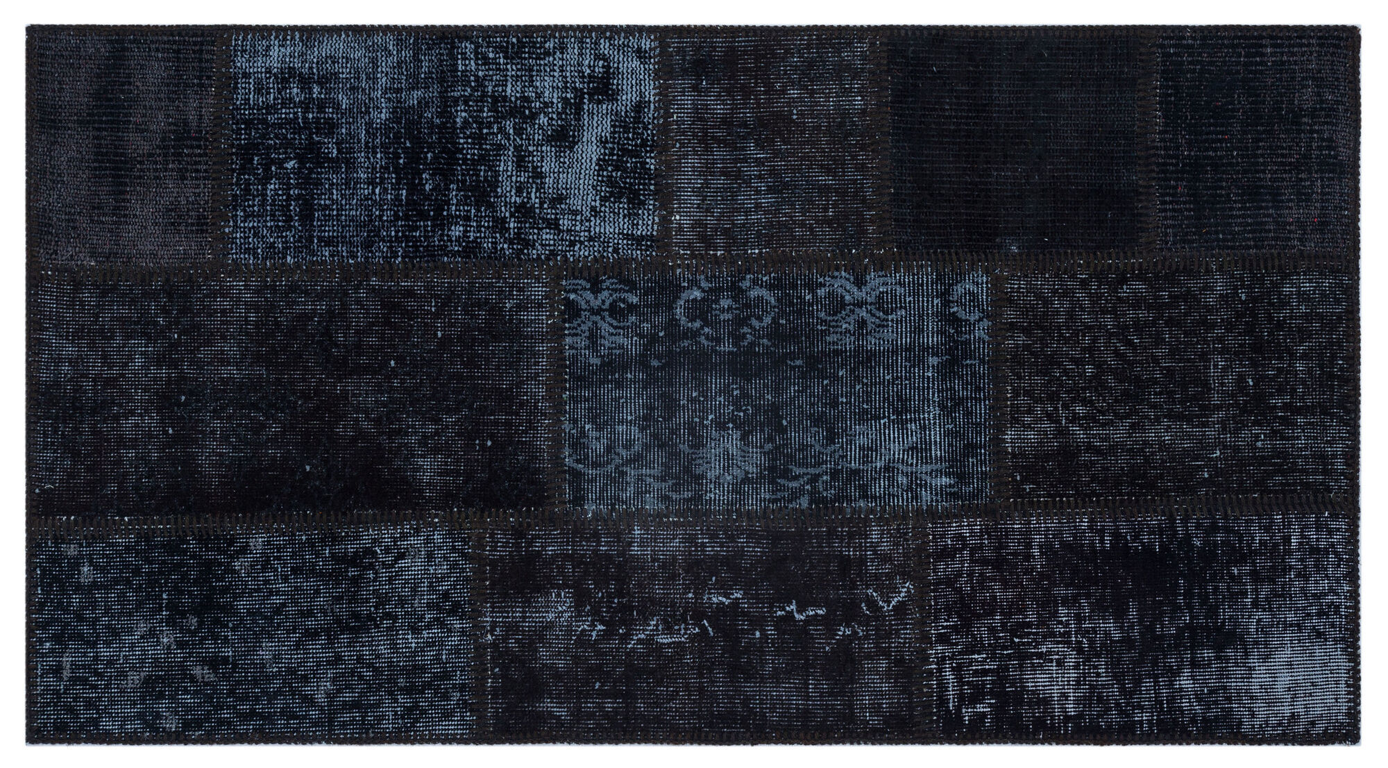 Apex Patchwork Unique Siyah 26141 080 cm X 150 cm