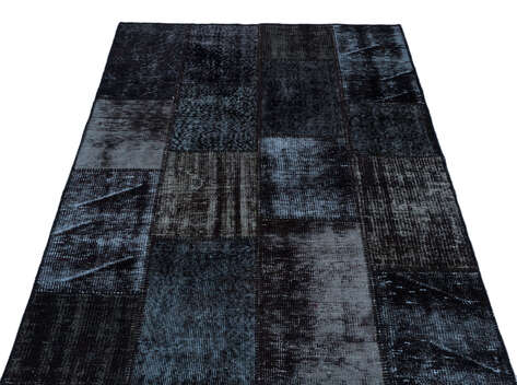 Apex Patchwork Unique Siyah 26271 120 cm X 180 cm - 3