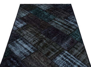 Apex Patchwork Unique Siyah 26289 120 cm X 180 cm (3)