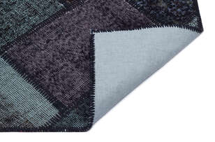 Apex Patchwork Unique Siyah 31147 120 cm X 180 cm (2)