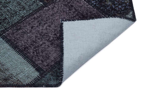 Apex Patchwork Unique Siyah 31147 120 cm X 180 cm - 2