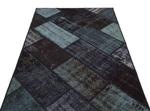 Apex Patchwork Unique Siyah 31152 120 cm X 180 cm (3)