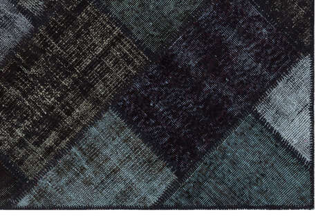 Apex Patchwork Unique Siyah 31178 120 cm X 180 cm - 4