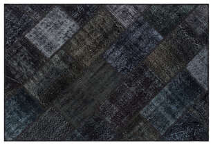 Apex Patchwork Unique Siyah 31179 120 cm X 180 cm (1)