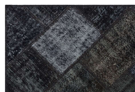 Apex Patchwork Unique Siyah 31179 120 cm X 180 cm - 5