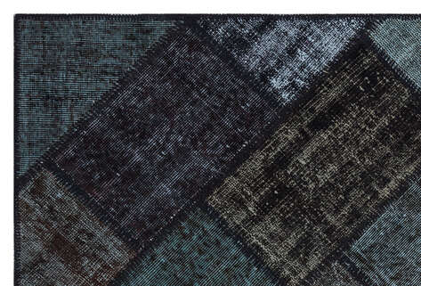 Apex Patchwork Unique Siyah 31218 120 cm X 180 cm - 5