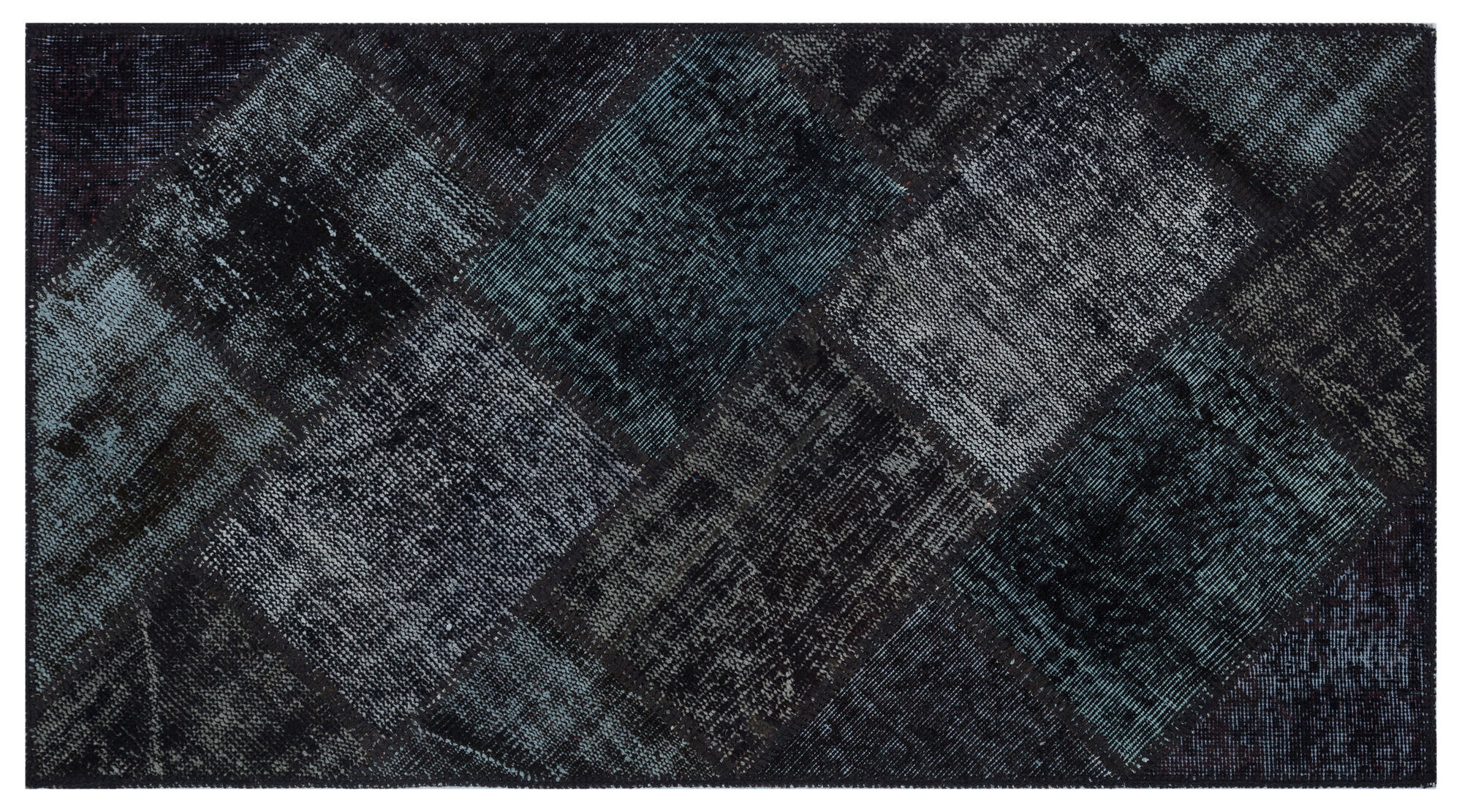 Apex Patchwork Unique Siyah 31367 080 cm X 150 cm