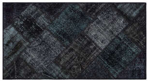 Apex Patchwork Unique Siyah 31367 080 cm X 150 cm (1)